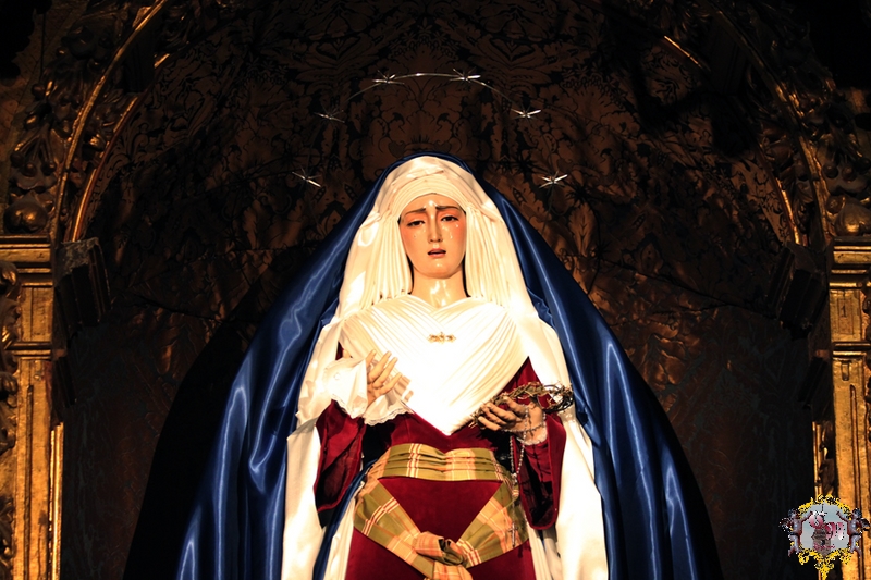 María, en Vísperas de la Pasión